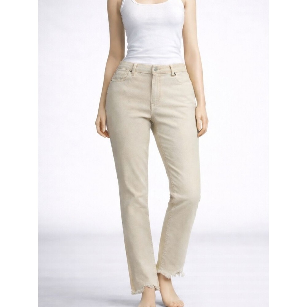 Liverpool The Hugger Monterey Sand (Beige) Jeans  - Size 24W - NWT